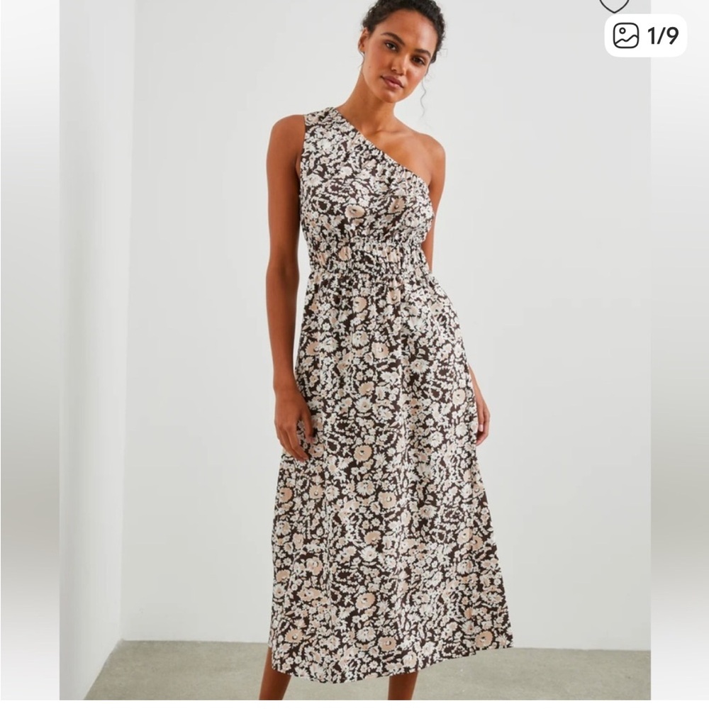 Rails Selani floral one shoulder dress size‎ S